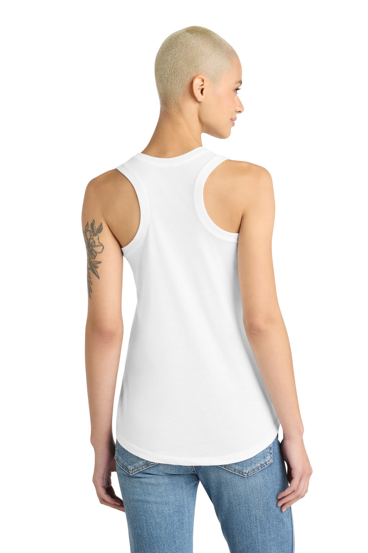 District  Women's Perfect Tri Racerback Tank. DM138L