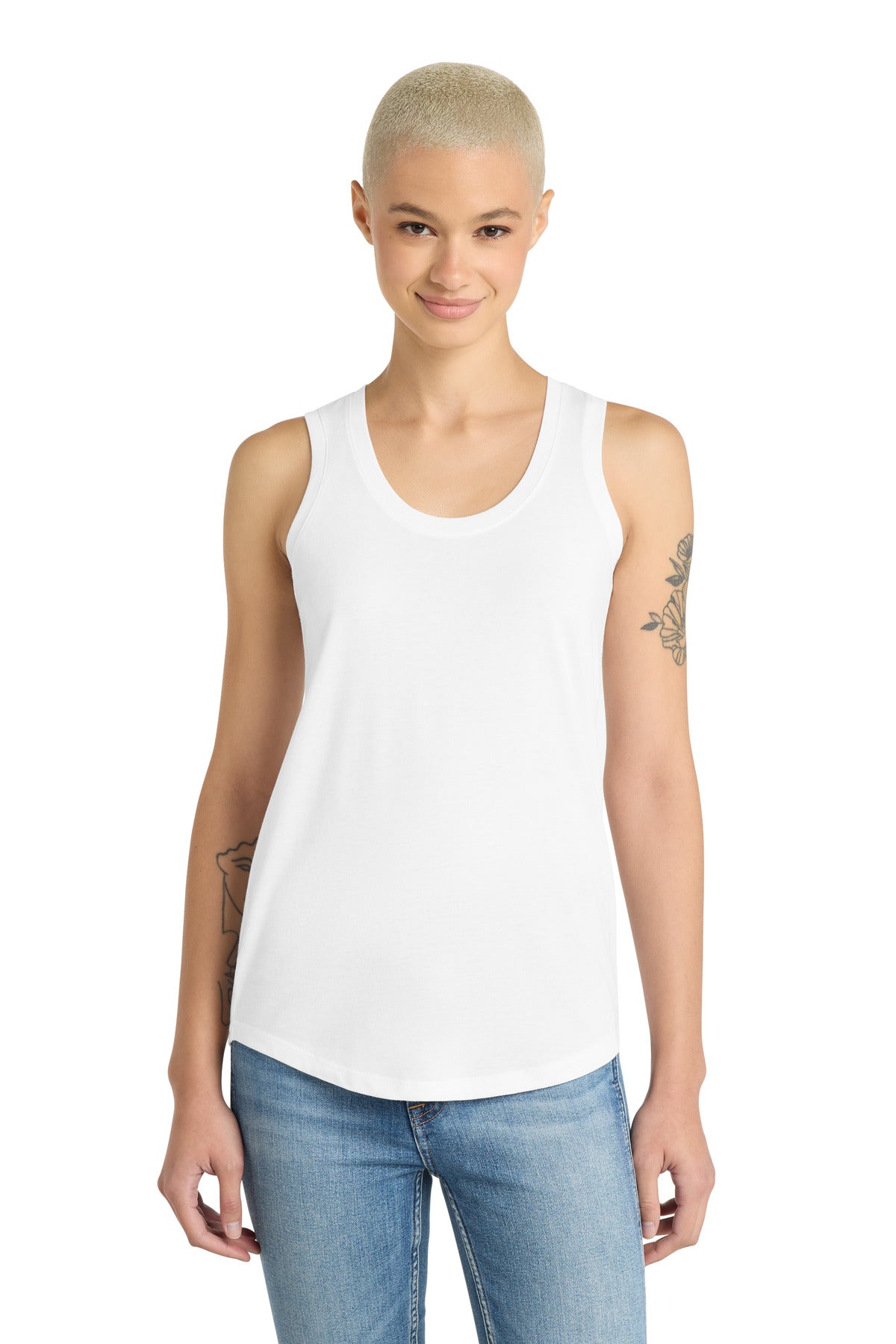 District  Women's Perfect Tri Racerback Tank. DM138L