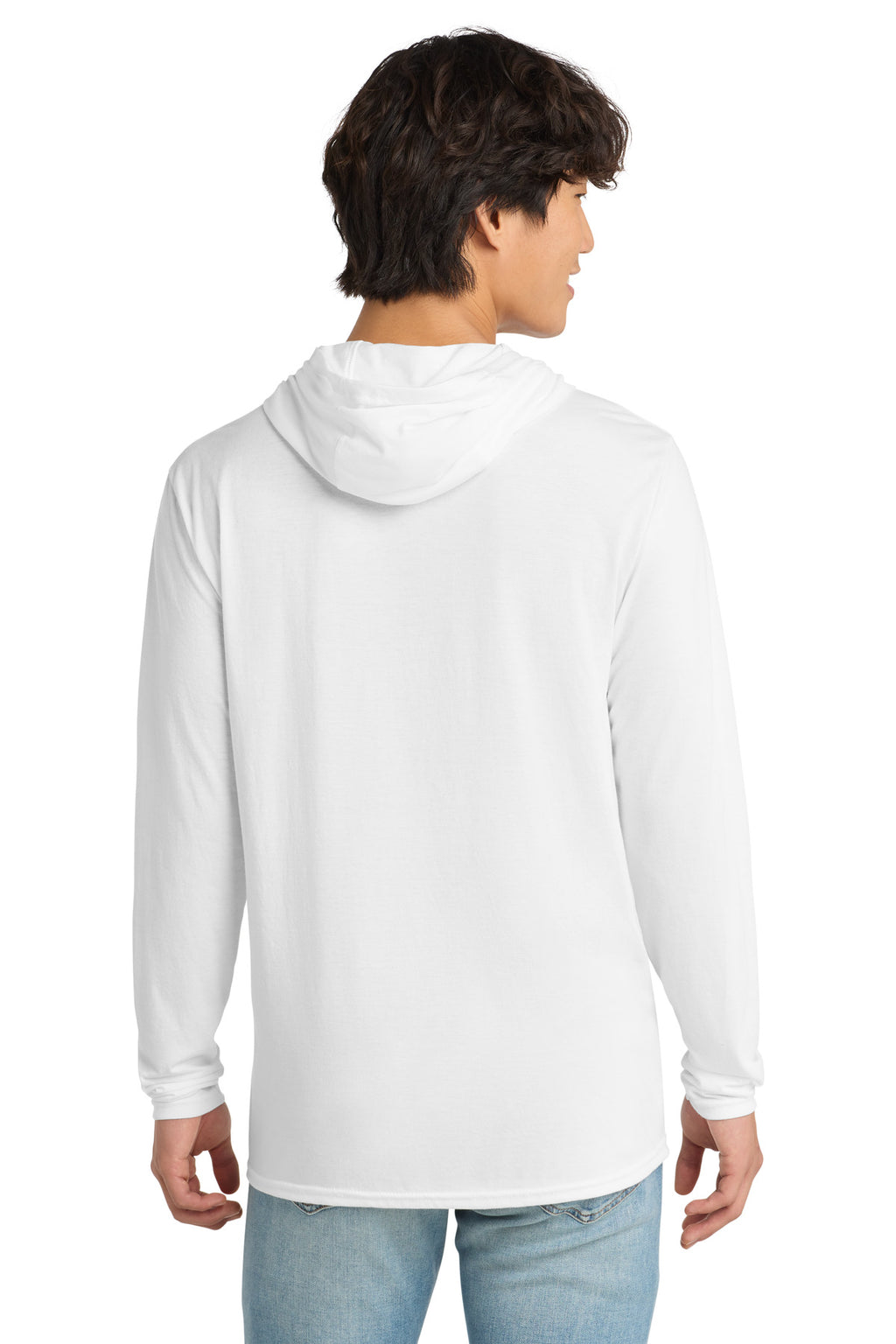 District Perfect Tri Long Sleeve Hoodie. DM139