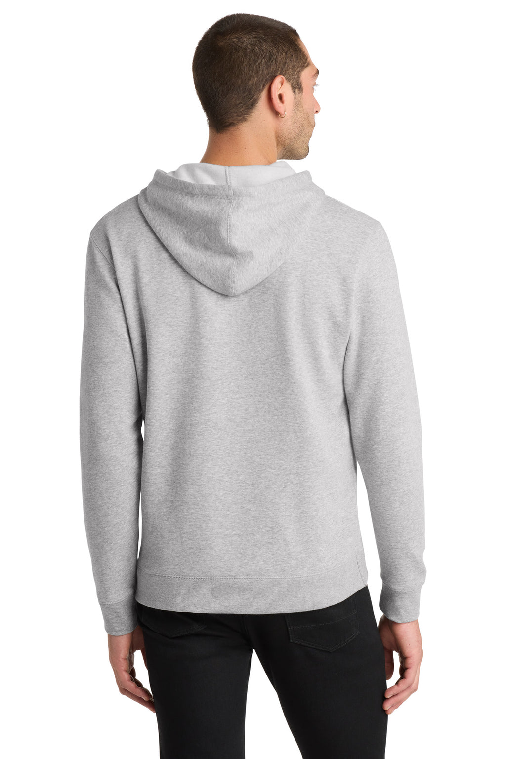 District Lightweight Fleece Hoodie. DM391