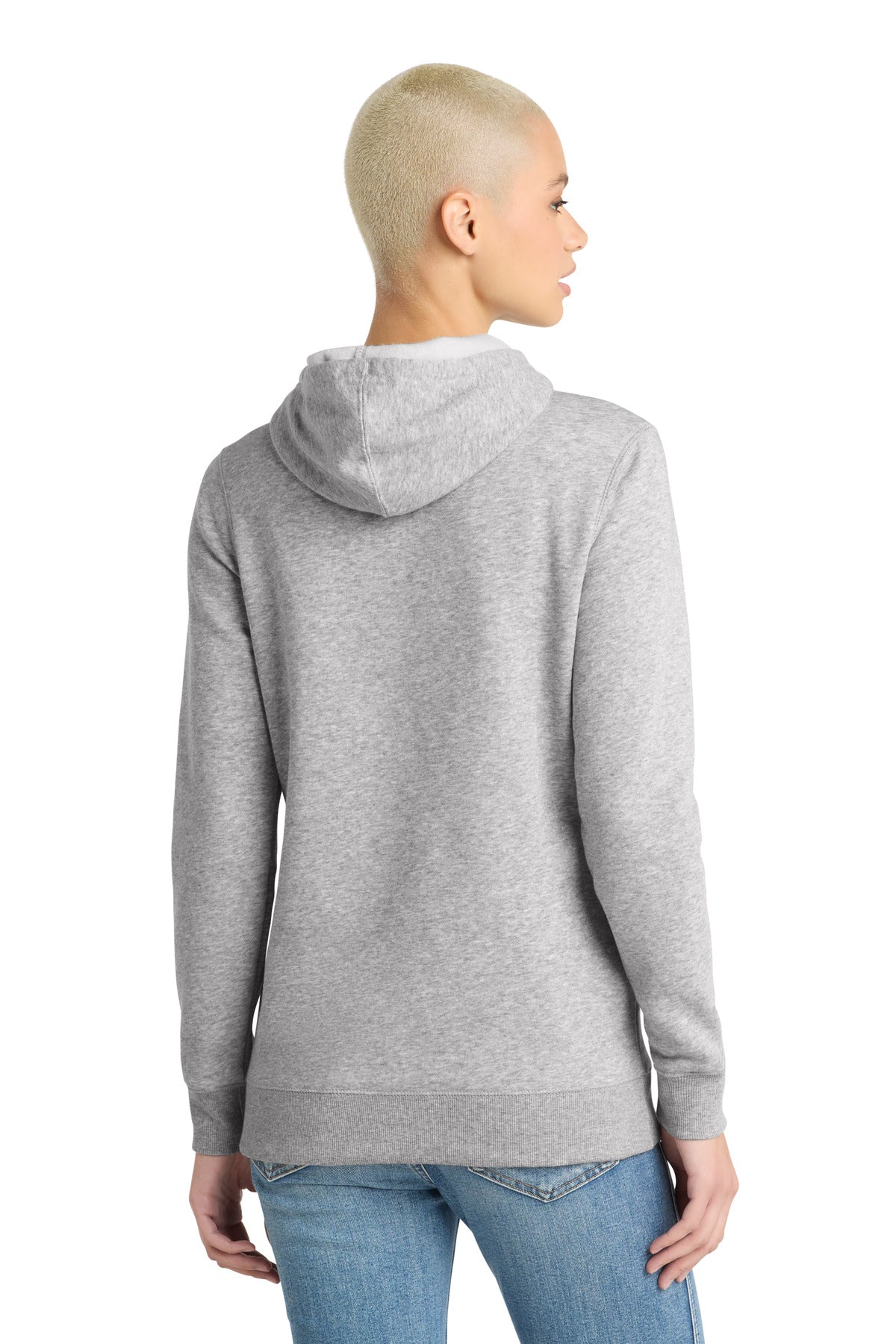 District  Women's Lightweight Fleece Hoodie. DM493