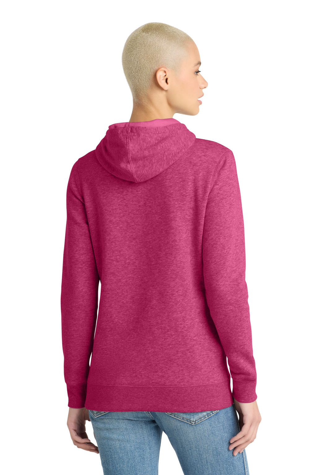 District  Women's Lightweight Fleece Hoodie. DM493