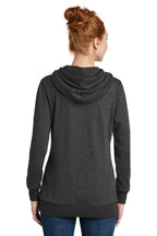 District  Women's Lightweight Fleece Hoodie. DM493