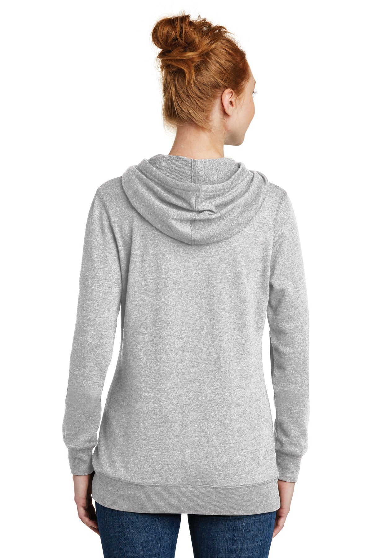 District  Women's Lightweight Fleece Hoodie. DM493