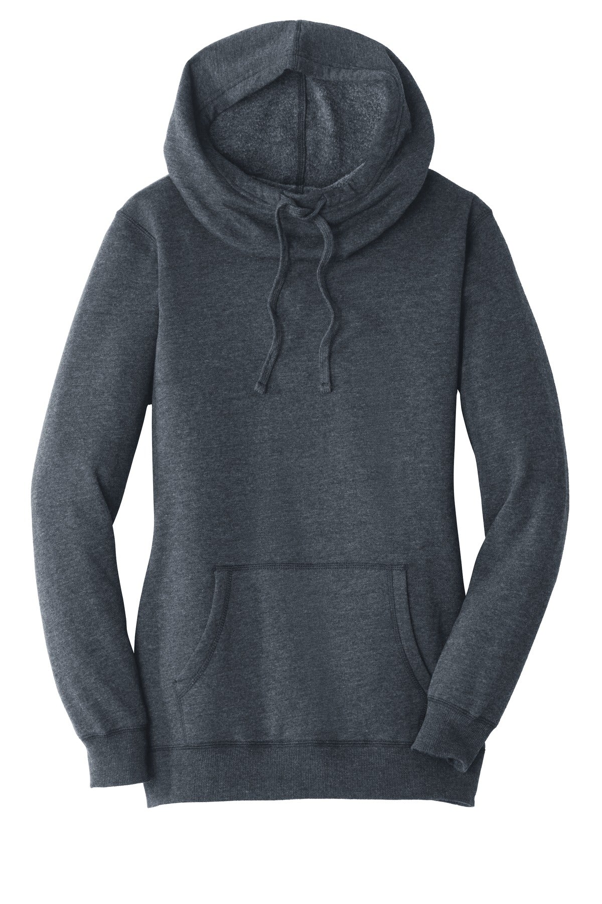 District  Women's Lightweight Fleece Hoodie. DM493