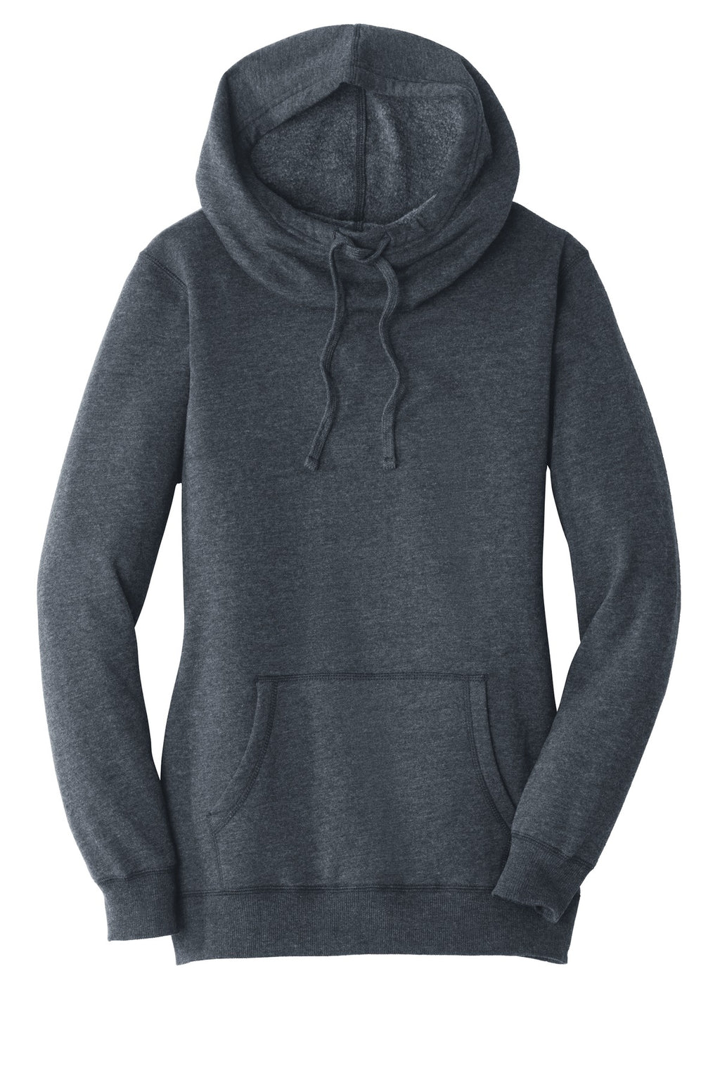 District  Women's Lightweight Fleece Hoodie. DM493
