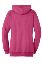 District  Women's Lightweight Fleece Hoodie. DM493