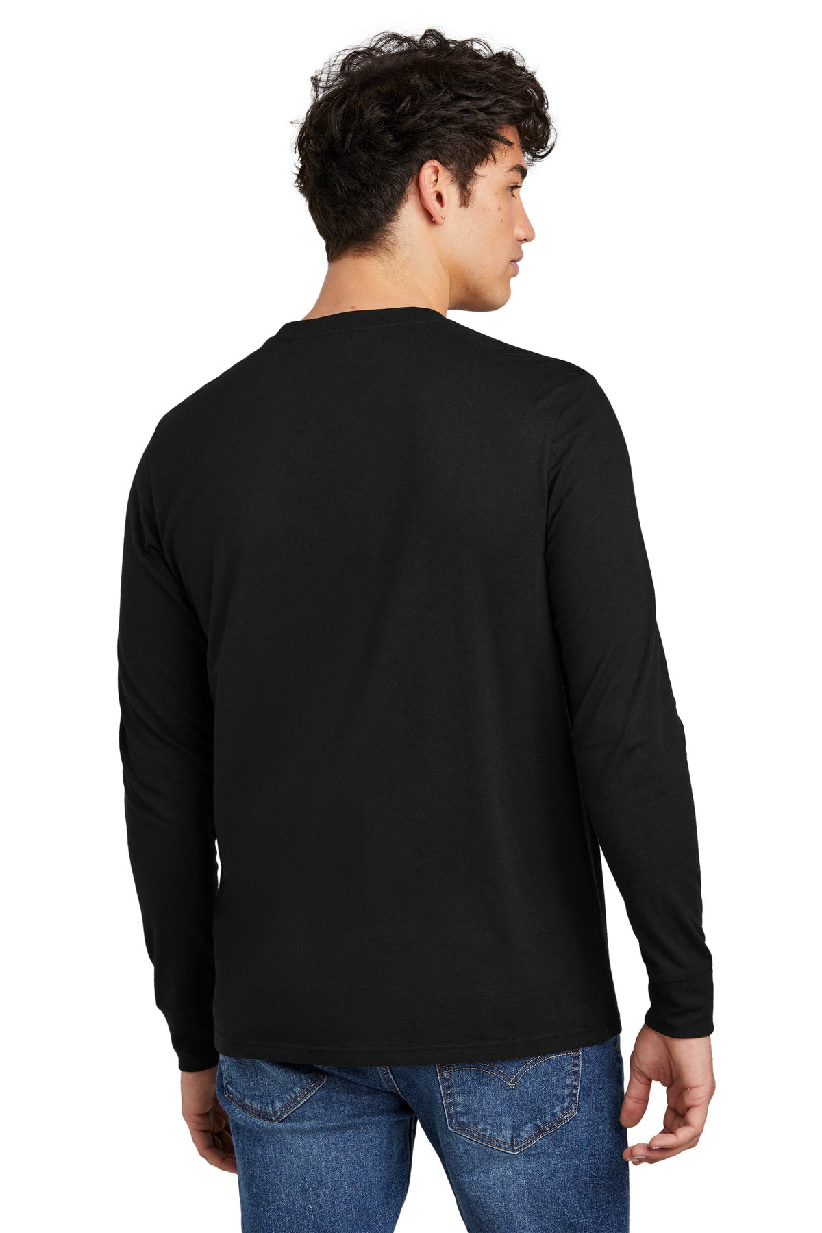 District Perfect Blend CVC Long Sleeve Tee DT109