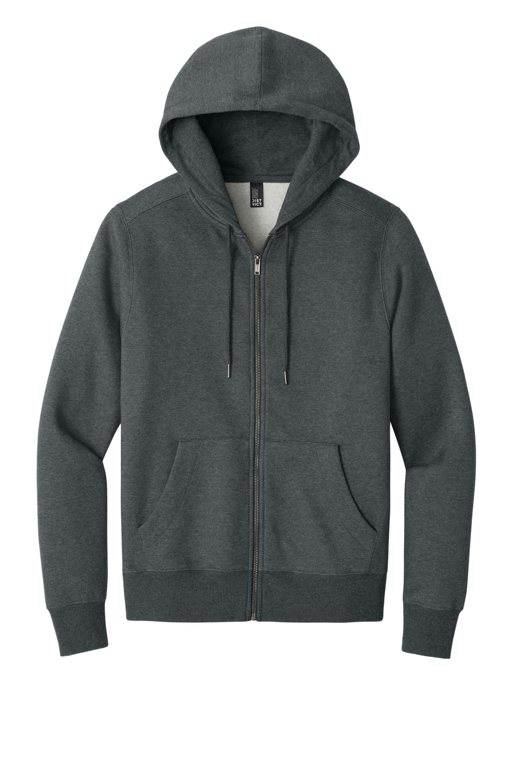 District  Perfect Weight  Fleece Full-Zip Hoodie DT1103