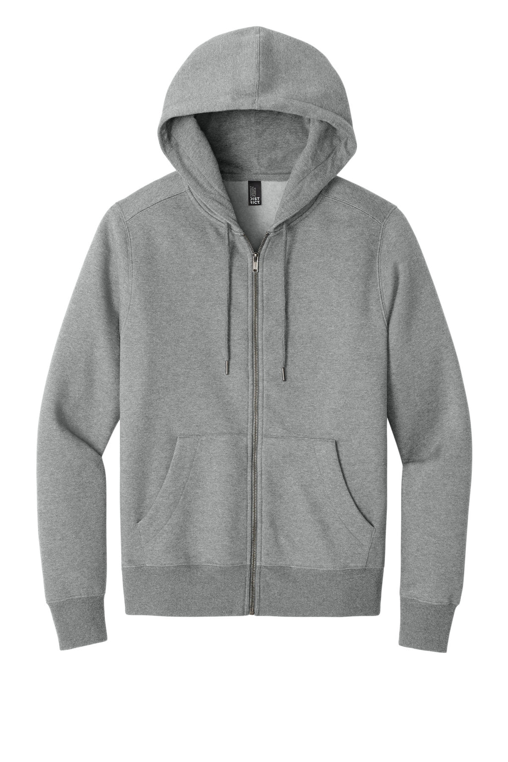 District  Perfect Weight  Fleece Full-Zip Hoodie DT1103