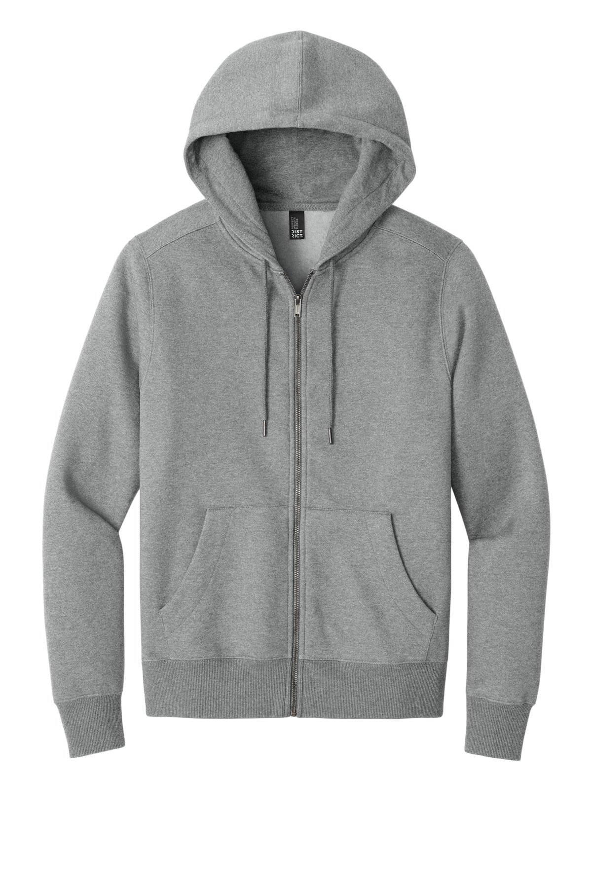 District  Perfect Weight  Fleece Full-Zip Hoodie DT1103