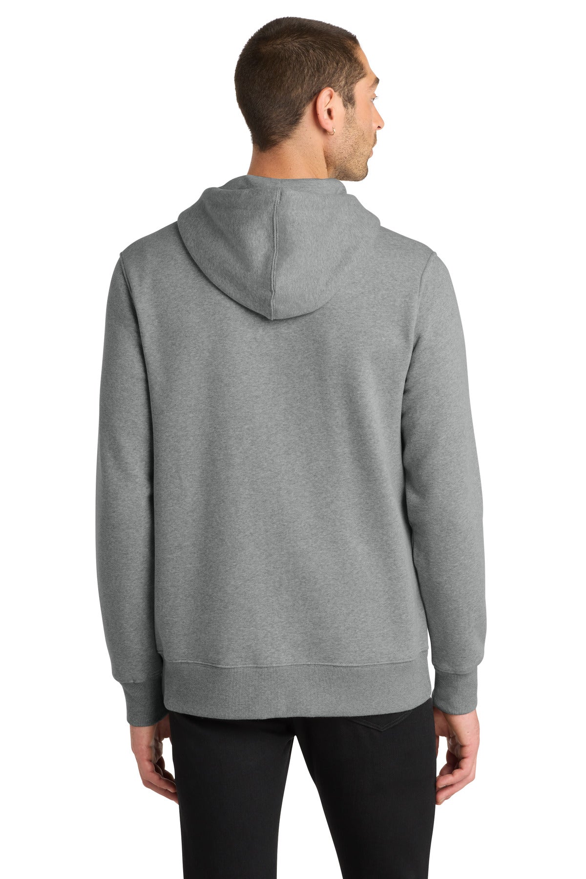 District  Perfect Weight  Fleece Full-Zip Hoodie DT1103