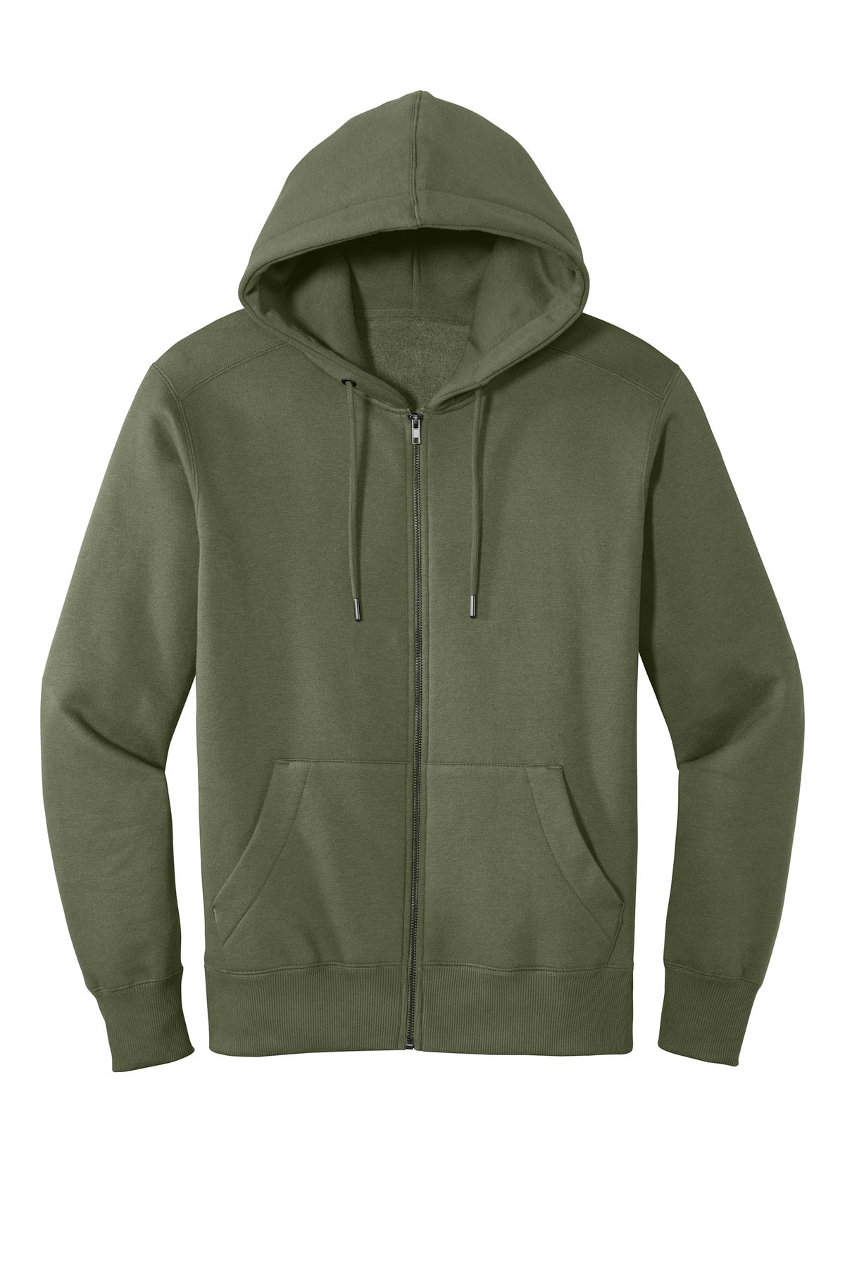 District  Perfect Weight  Fleece Full-Zip Hoodie DT1103