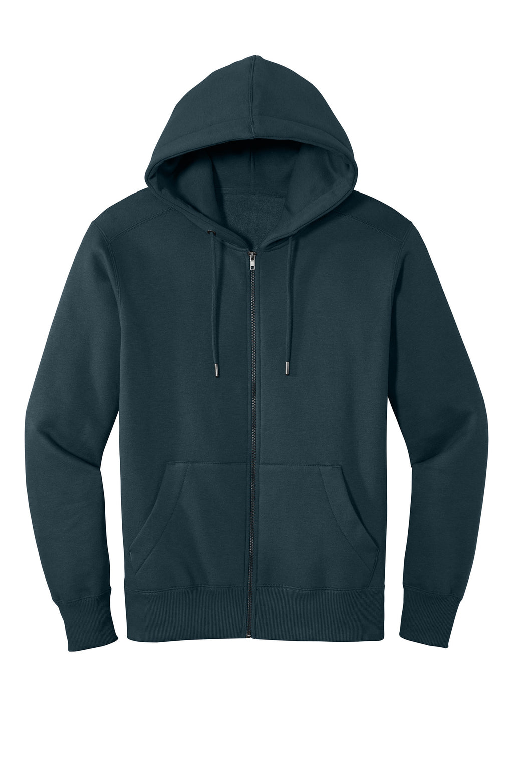 District  Perfect Weight  Fleece Full-Zip Hoodie DT1103