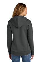 District  Women's Perfect Weight  Fleece Drop Shoulder Full-Zip Hoodie DT1104
