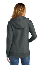 District  Women's Perfect Weight  Fleece Drop Shoulder Full-Zip Hoodie DT1104