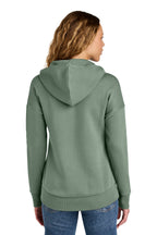 District  Women's Perfect Weight  Fleece Drop Shoulder Full-Zip Hoodie DT1104