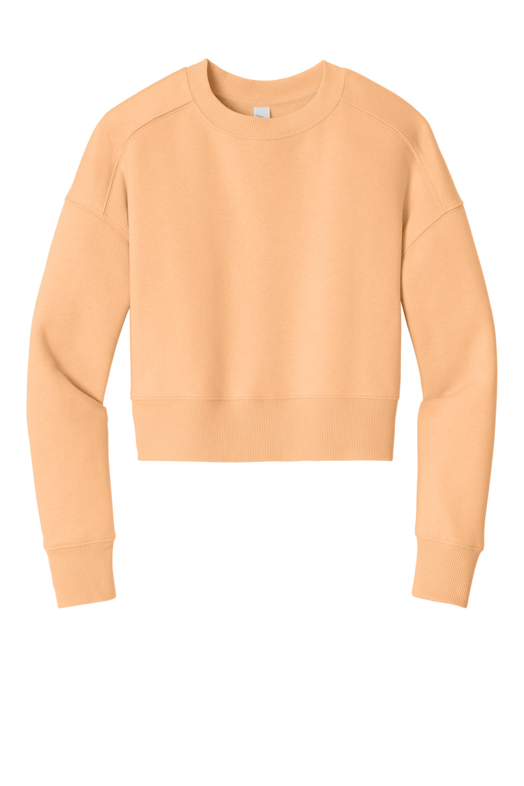 District  Women's Perfect Weight  Fleece Cropped Crew DT1105