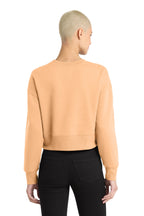 District  Women's Perfect Weight  Fleece Cropped Crew DT1105