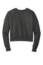 District  Women's Perfect Weight  Fleece Cropped Crew DT1105
