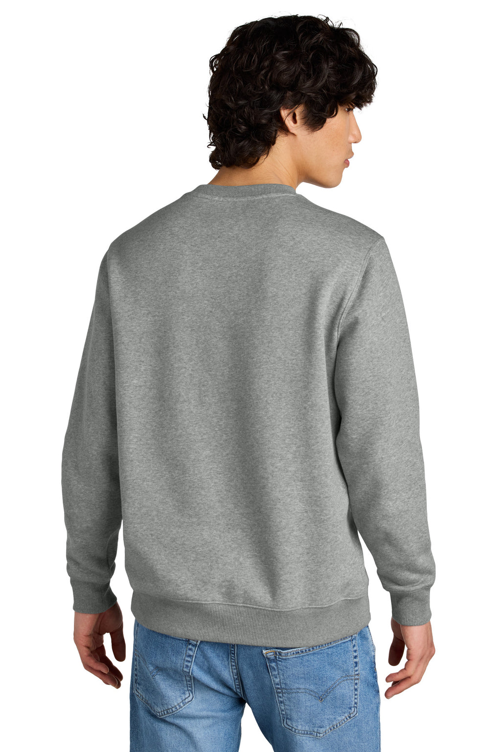 District Perfect Weight Fleece Crew DT1106