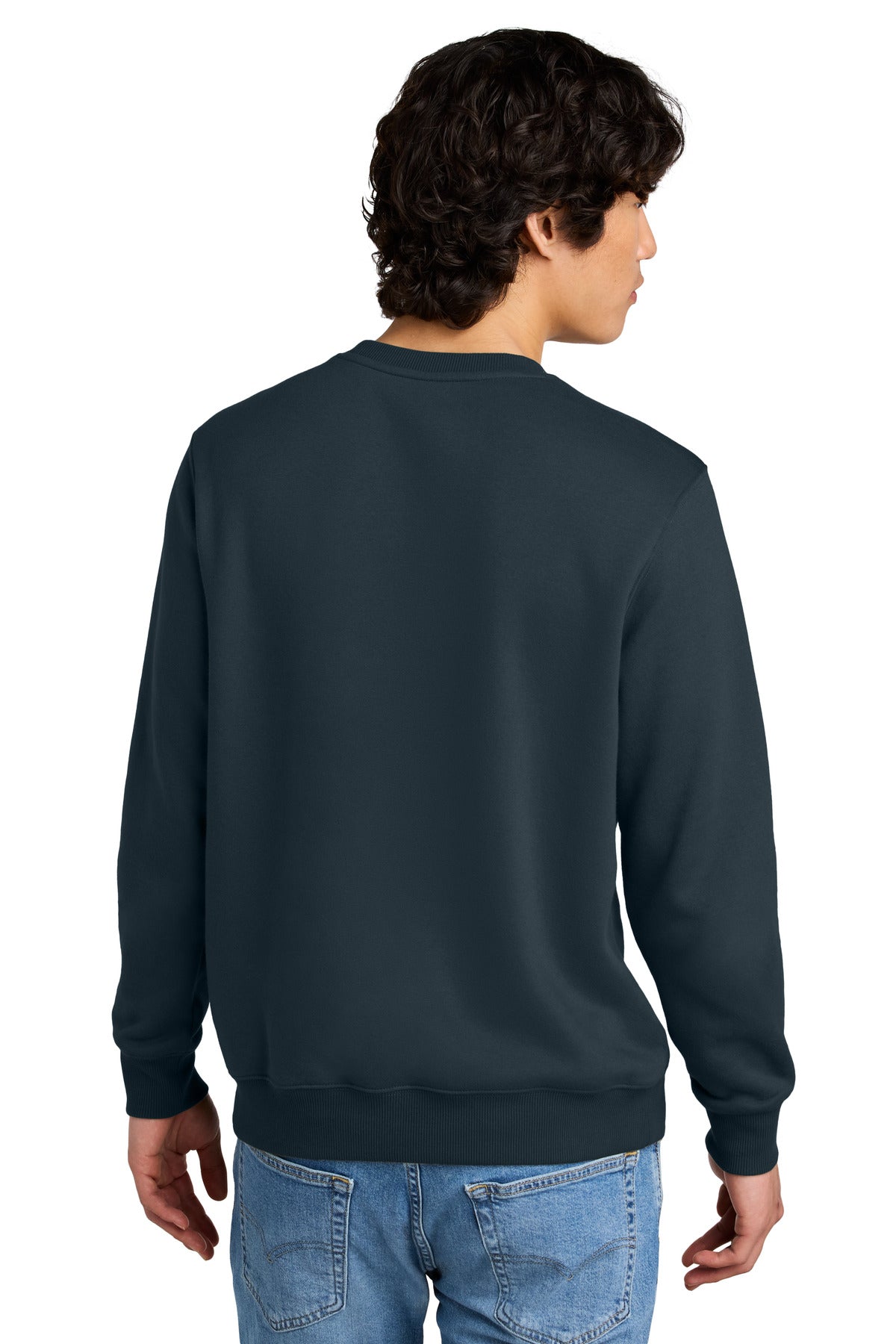 District Perfect Weight Fleece Crew DT1106
