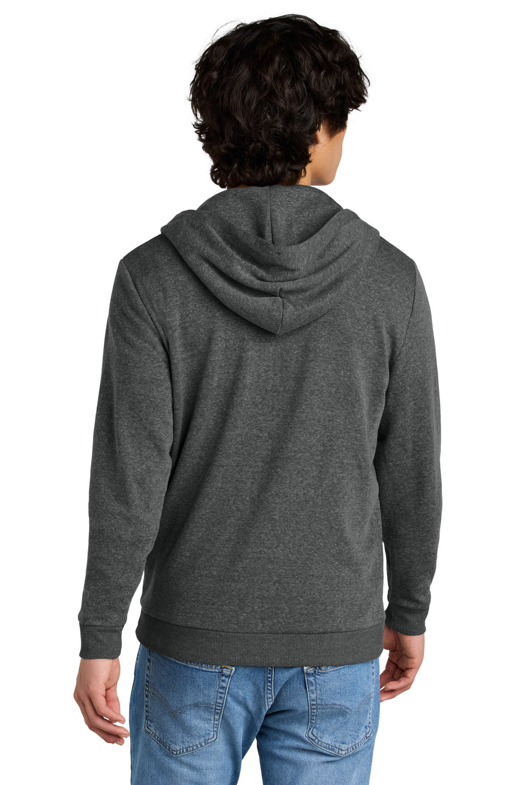 District Perfect Tri Fleece Full-Zip Hoodie DT1302
