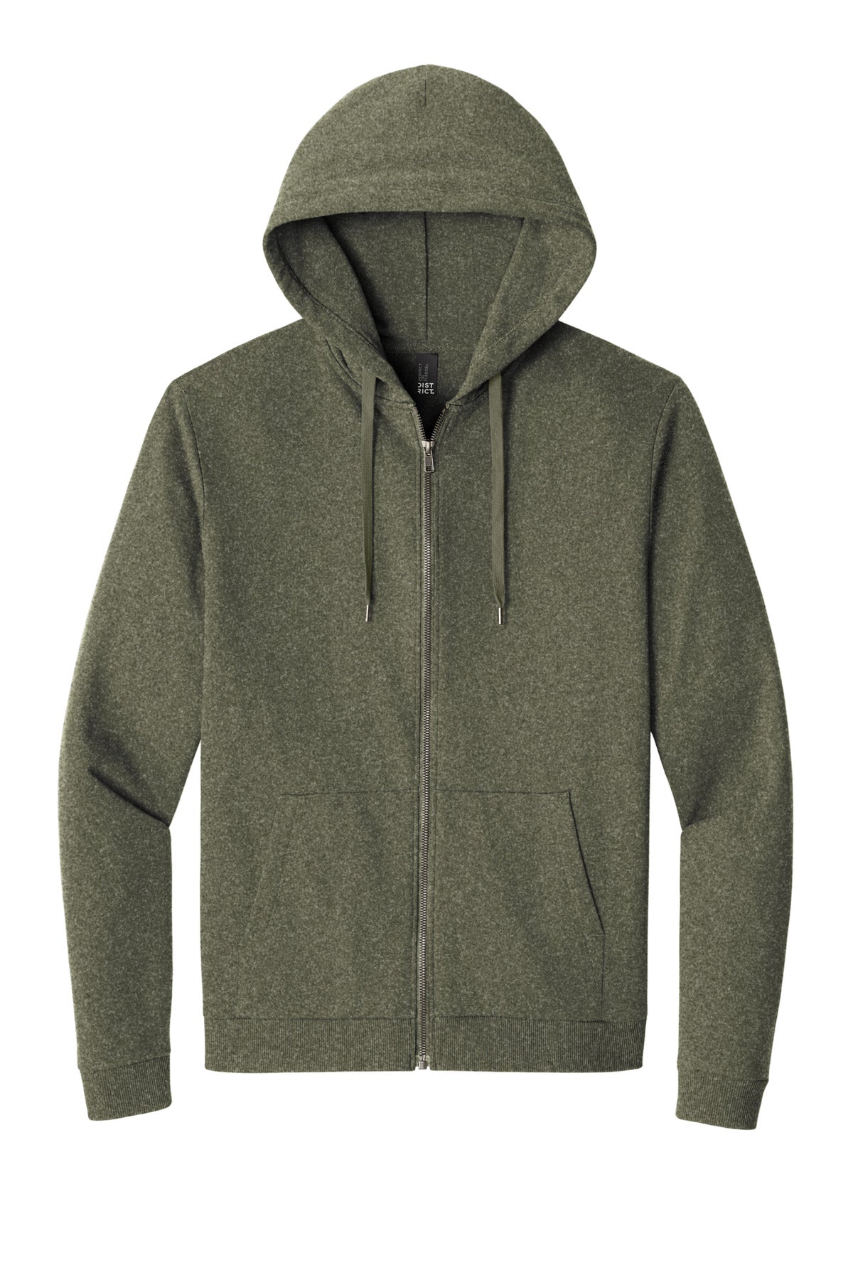 District Perfect Tri Fleece Full-Zip Hoodie DT1302