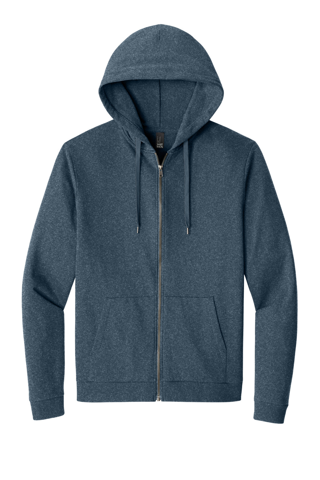 District Perfect Tri Fleece Full-Zip Hoodie DT1302