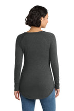District  Women's Perfect Tri  Long Sleeve Tunic Tee. DT132L
