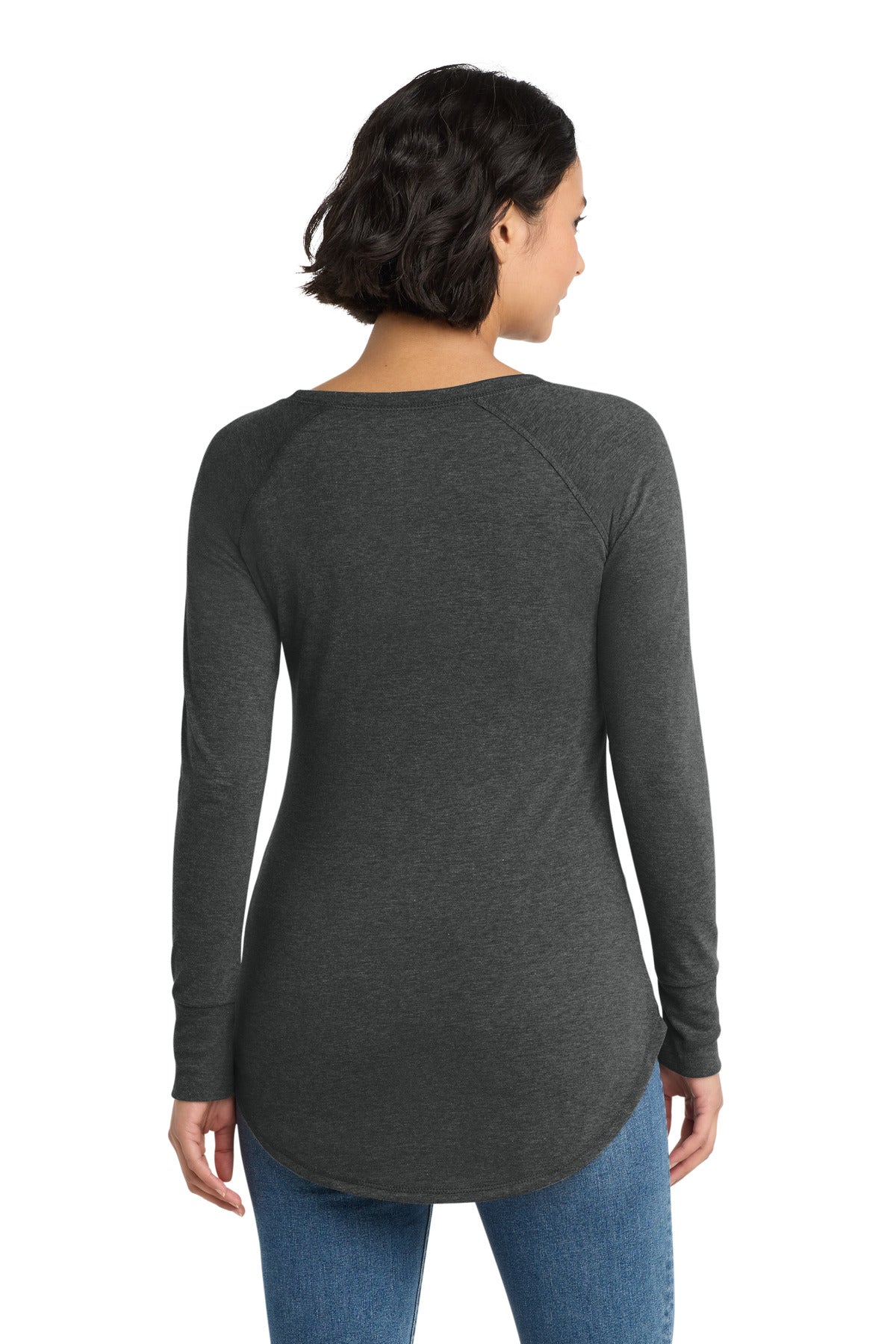 District  Women's Perfect Tri  Long Sleeve Tunic Tee. DT132L