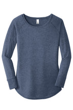 District  Women's Perfect Tri  Long Sleeve Tunic Tee. DT132L