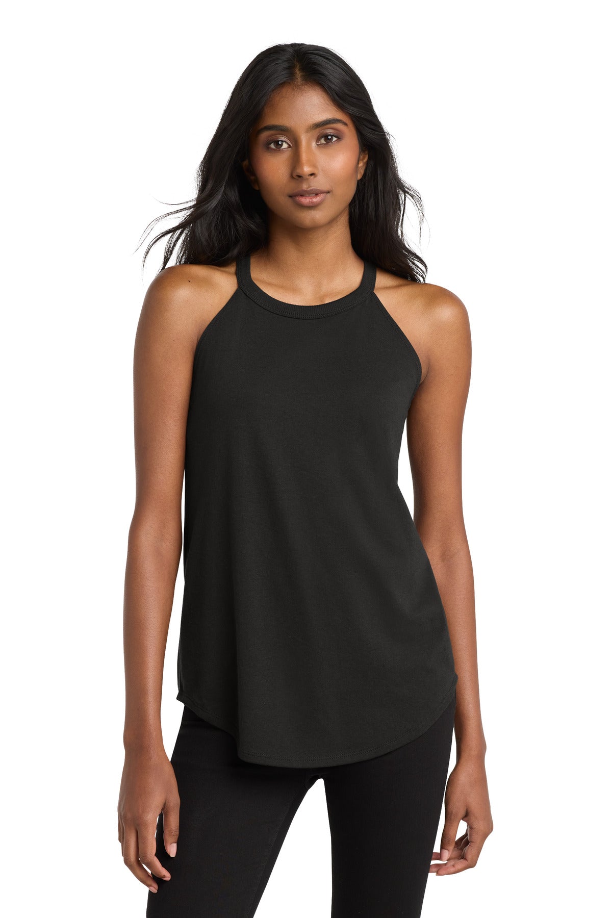 District   Women's Perfect Tri  Rocker Tank. DT137L