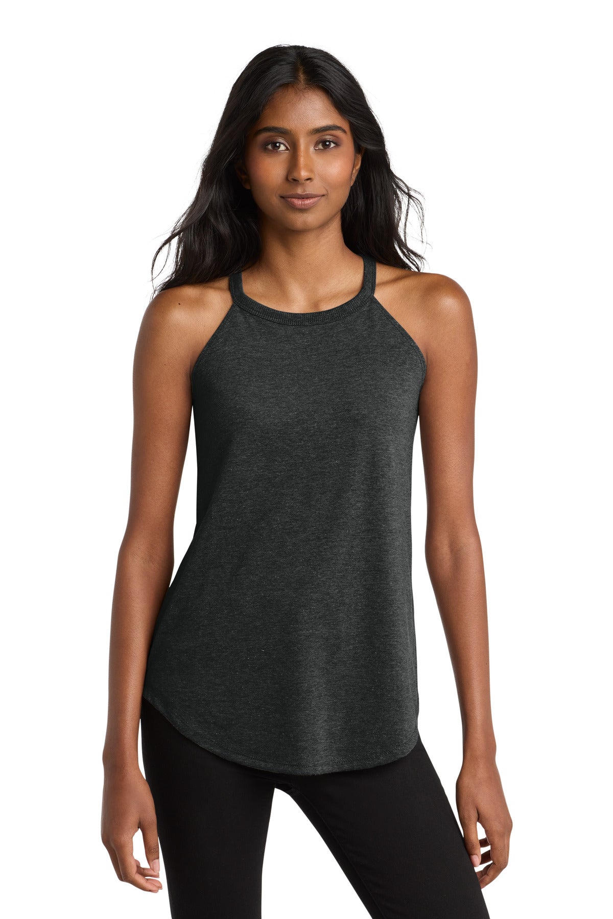 District   Women's Perfect Tri  Rocker Tank. DT137L