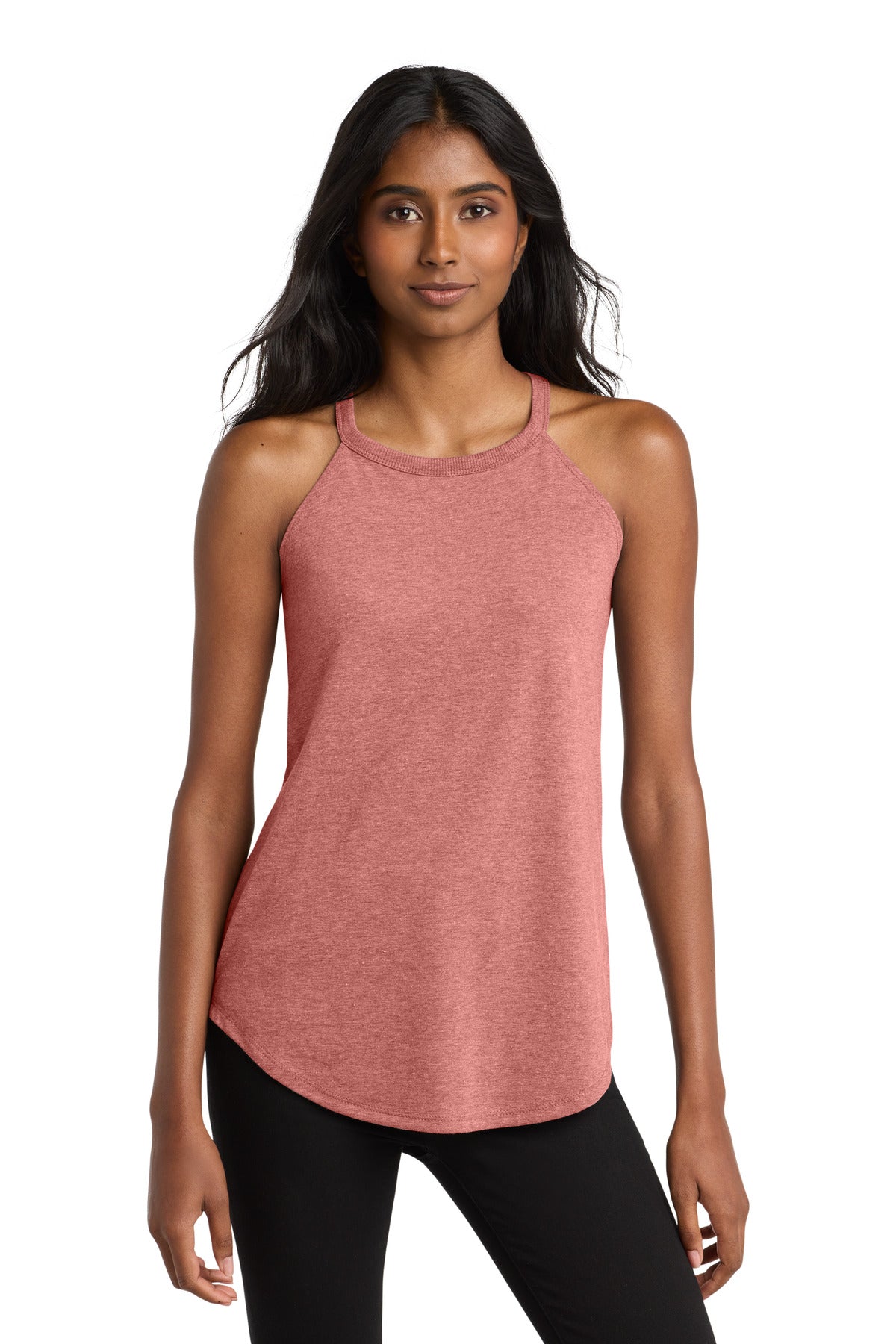 District   Women's Perfect Tri  Rocker Tank. DT137L