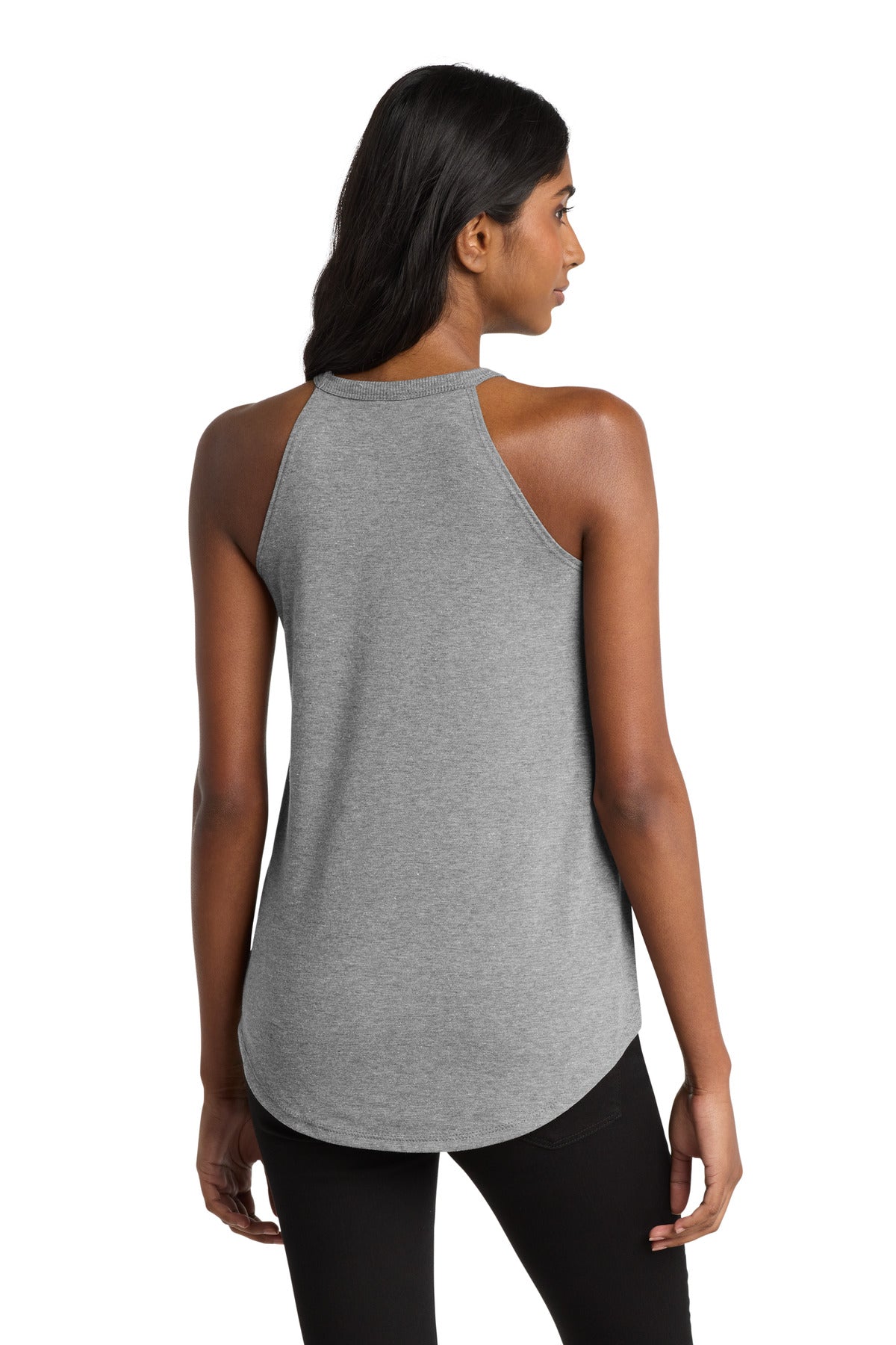 District   Women's Perfect Tri  Rocker Tank. DT137L