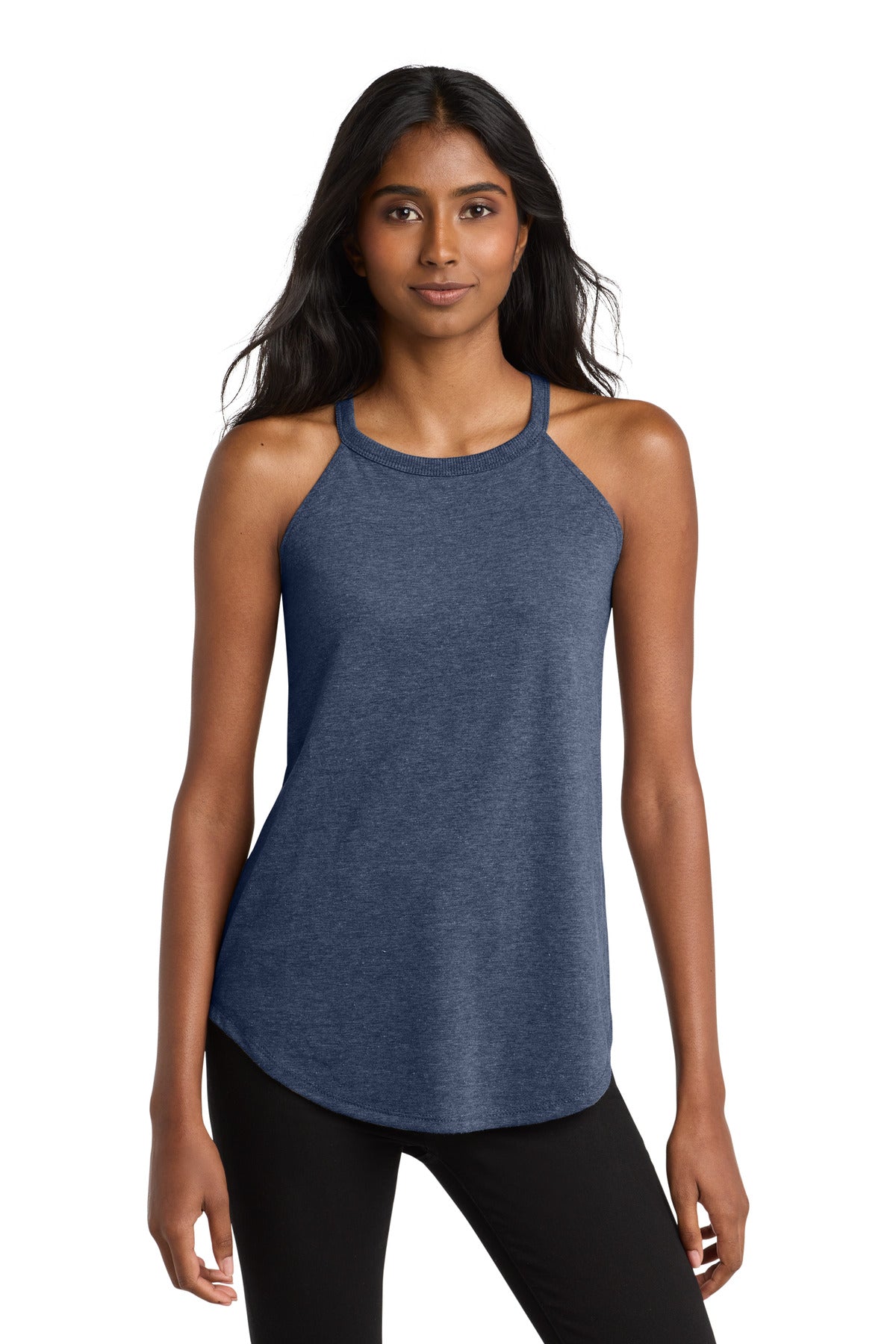 District   Women's Perfect Tri  Rocker Tank. DT137L