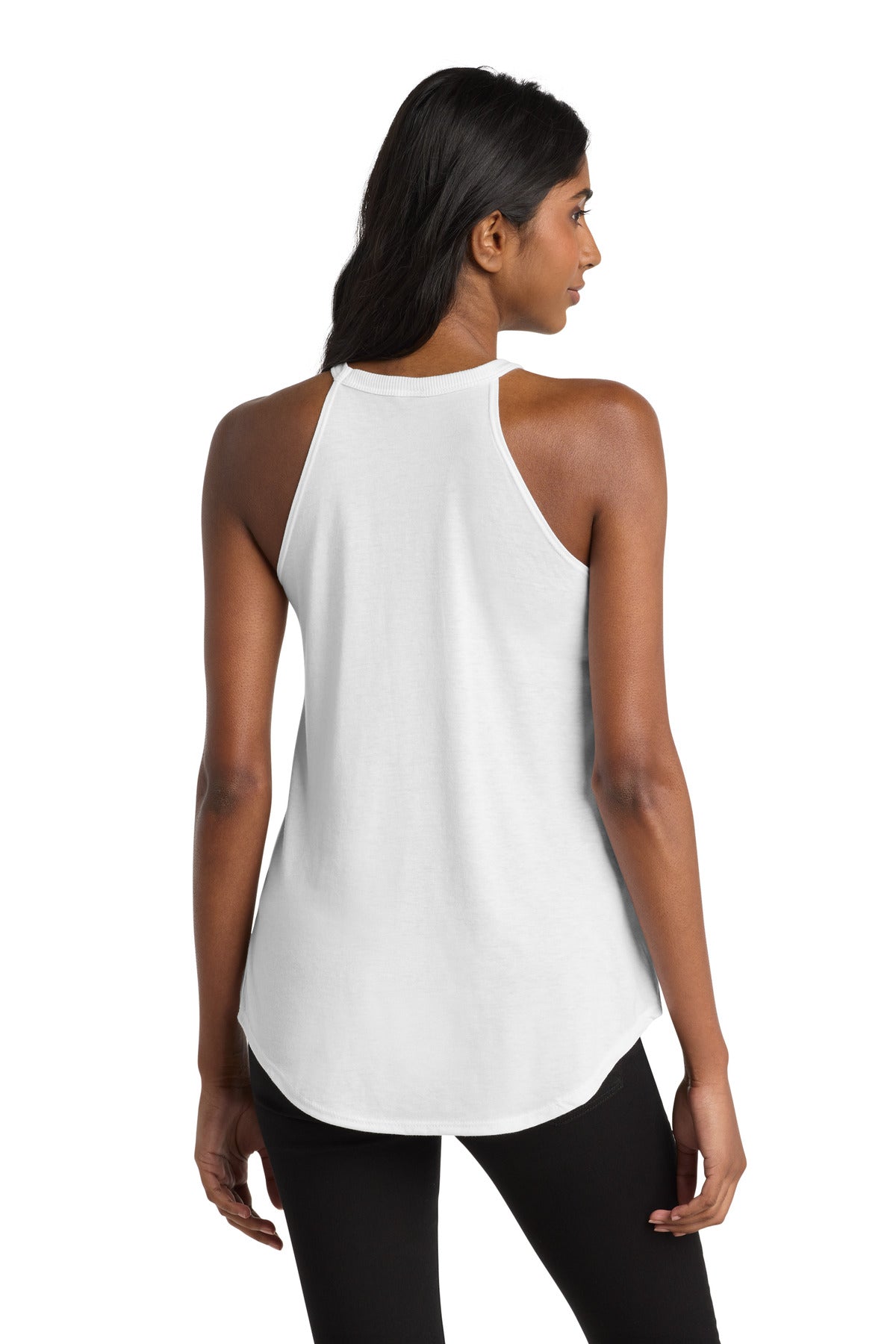 District   Women's Perfect Tri  Rocker Tank. DT137L