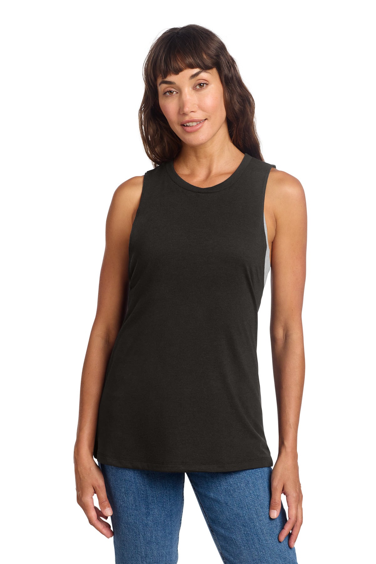District Women's Perfect Tri Muscle Tank DT153