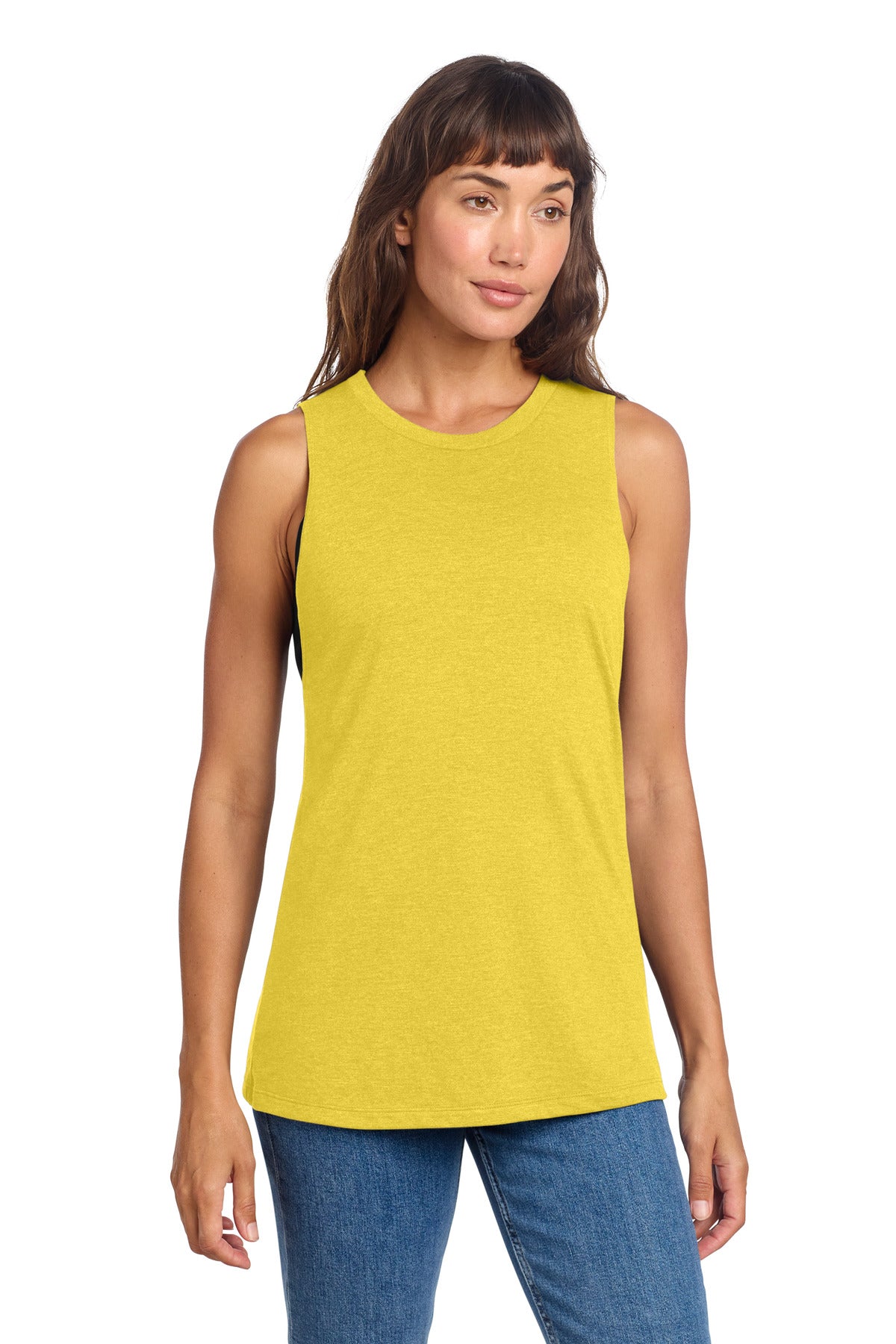 District Women's Perfect Tri Muscle Tank DT153