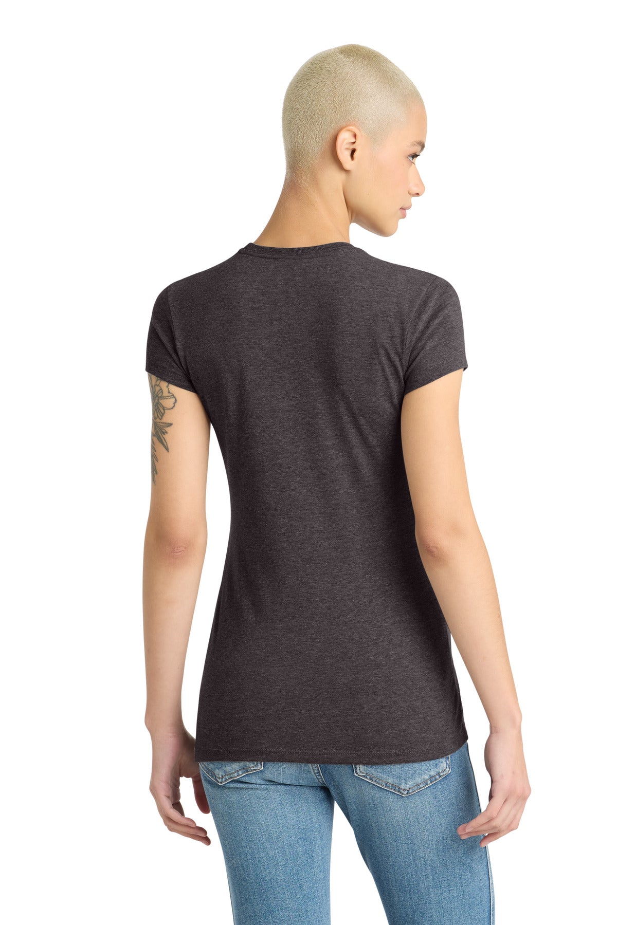 District  Women's Fitted Perfect Tri  Tee. DT155