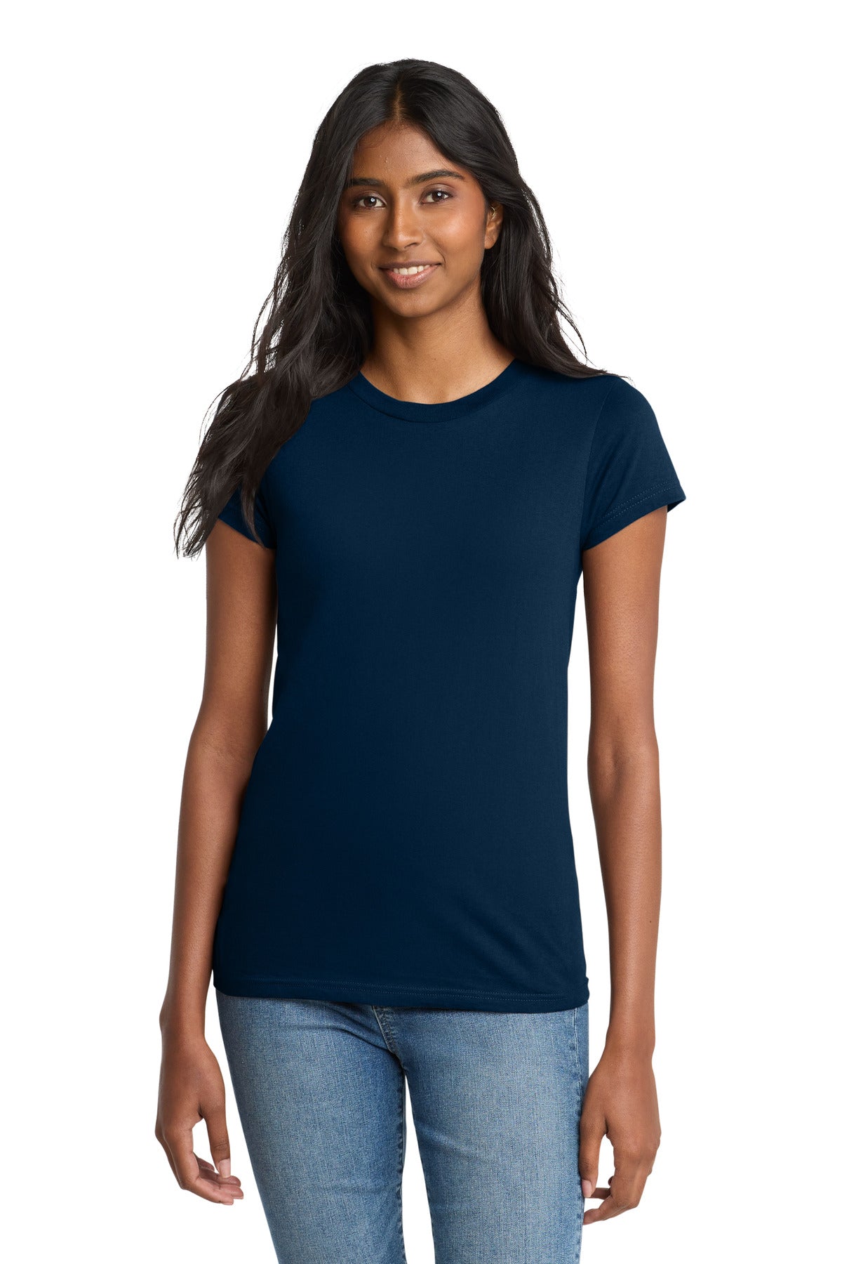 District Women's Fitted The Concert Tee DT5001