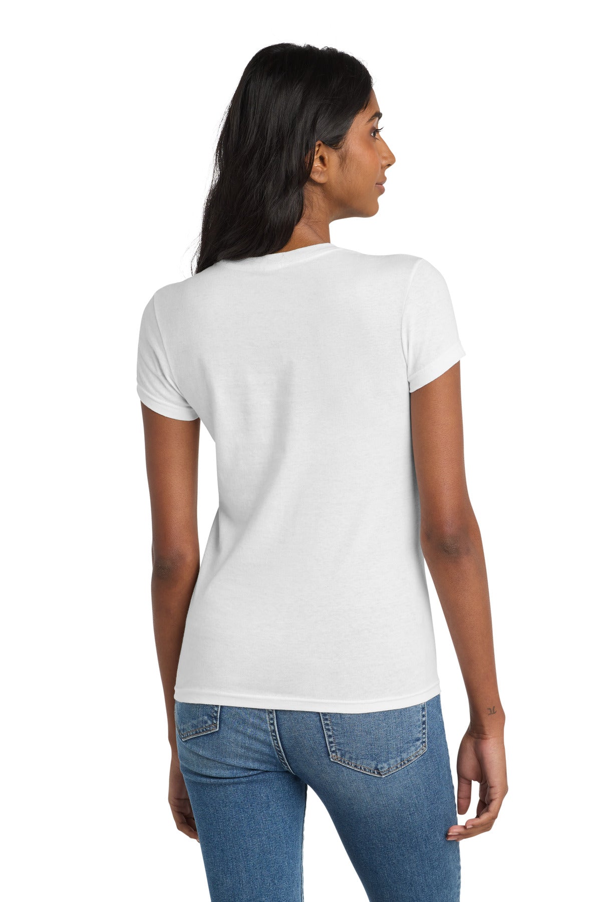 District Women's Fitted The Concert Tee DT5001