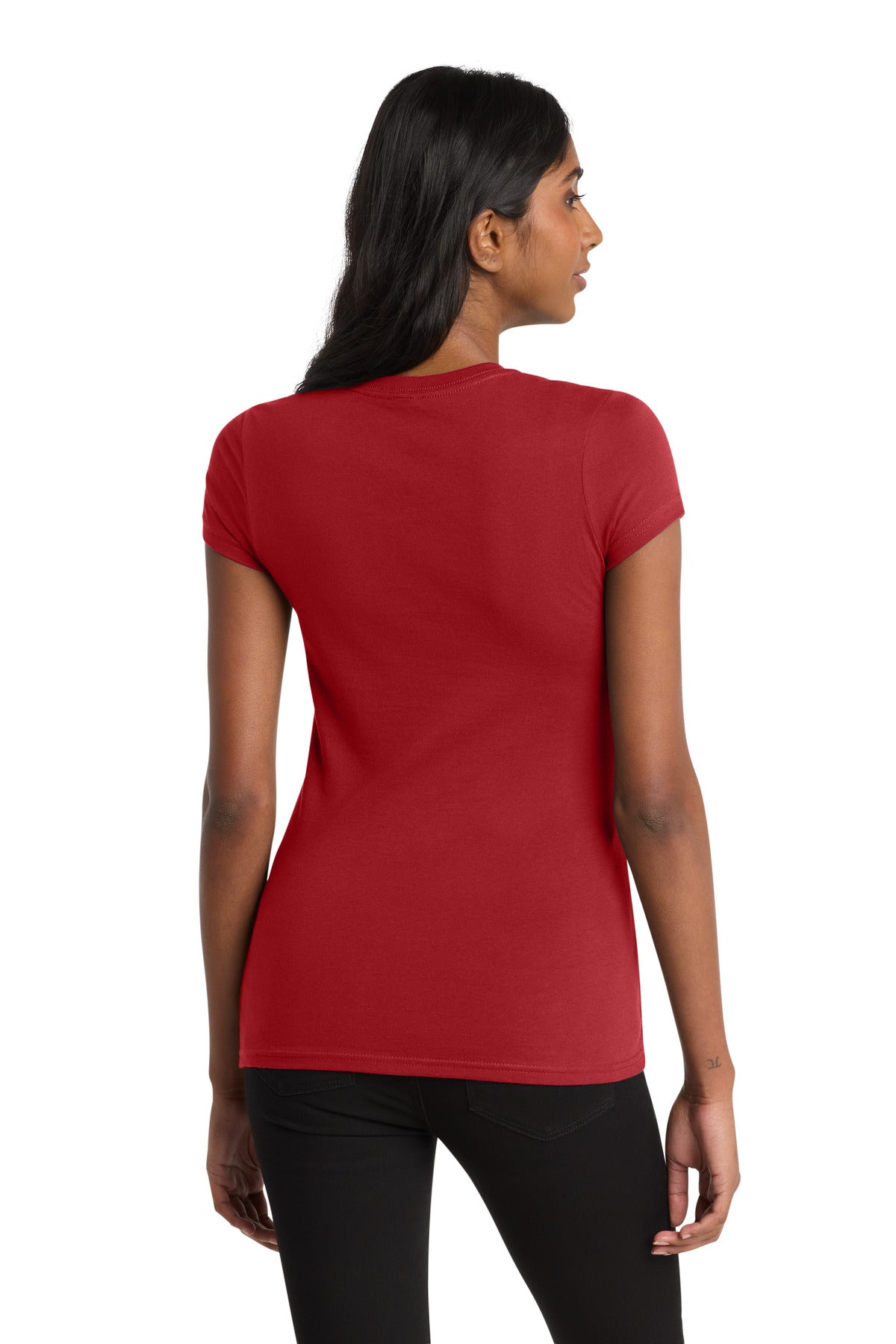 District Women's Fitted Very Important Tee. DT6001