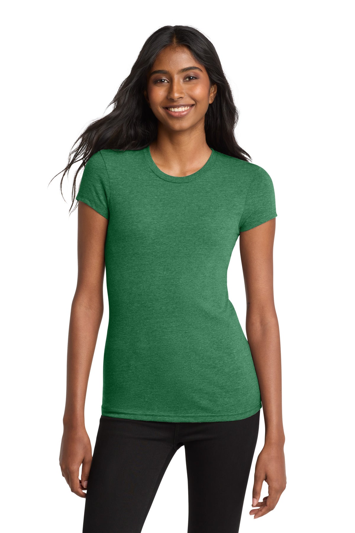 District Women's Fitted Very Important Tee. DT6001