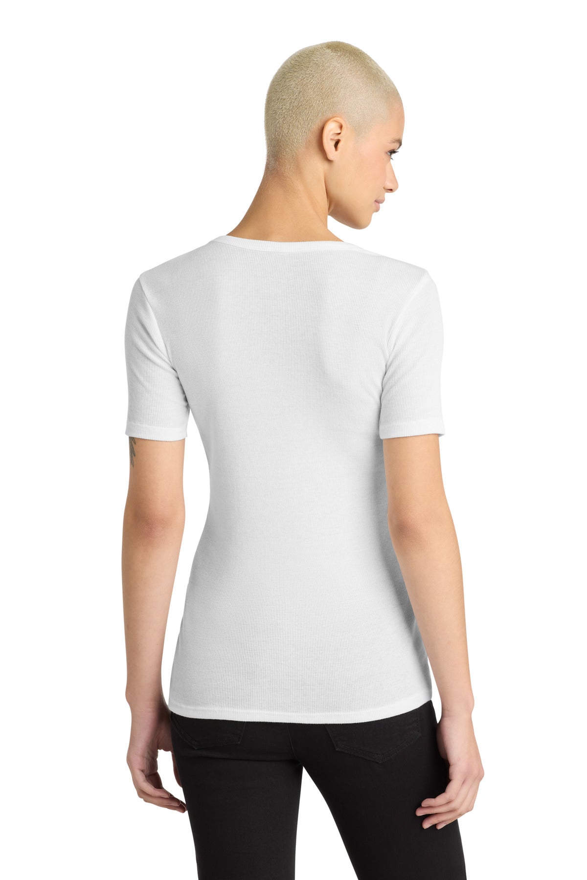 District Women's V.I.T.Rib Scoop Neck Tee DT6020
