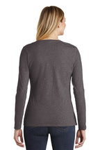 District  Women's Very Important Tee  Long Sleeve V-Neck. DT6201