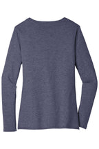 District  Women's Very Important Tee  Long Sleeve V-Neck. DT6201