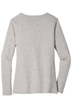 District  Women's Very Important Tee  Long Sleeve V-Neck. DT6201