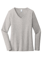 District  Women's Very Important Tee  Long Sleeve V-Neck. DT6201